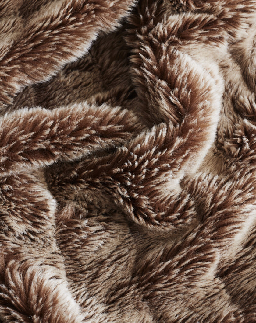 London Faux Fur Throw thumbnail number 1